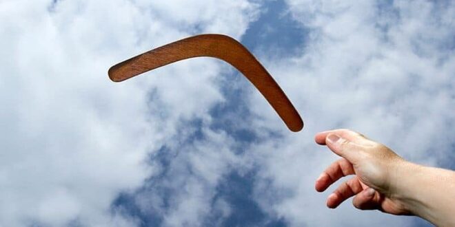 LA LEY DEL BOOMERANG